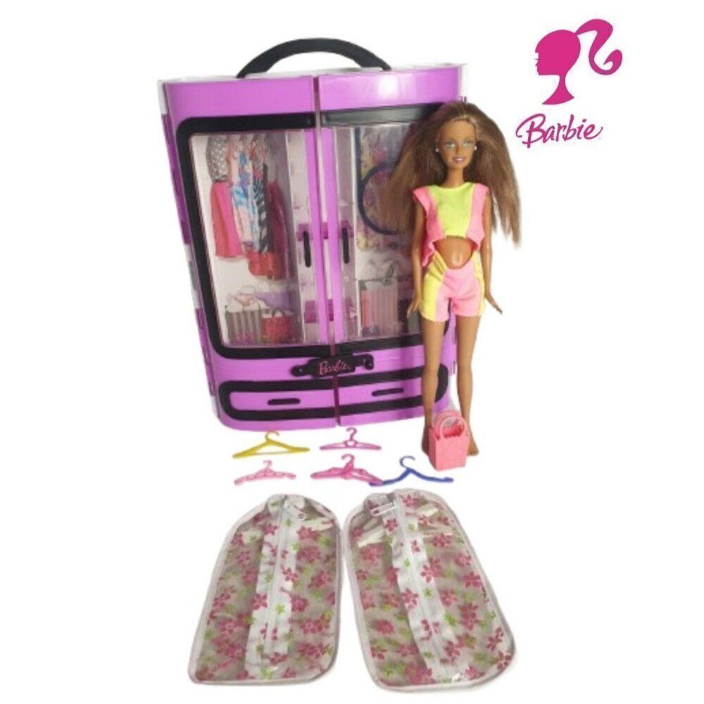Barbie Fashionista Ultimate Closet Wardrobe Set With Doll & Accessories